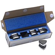 Набор из 4 проставок Moon by Simaudio MOON BRIDGE - PACK OF 4 - EVOLUTION SPACERS, BLACK