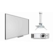 Интерактивная доска SBM777V с проектором EXD102STW и креплением DSM-14kw