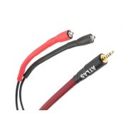 Кабель для наушников ATLAS Zeno Metik 3.5mm - MMCX (Type 2) Portable 1:2 - 1.20m