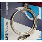 Межкомпонентный кабель Atlas Element Quadstar Symmetrical, 1.0 м [разъём 5 DIN - 5 DIN]