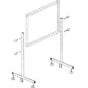 Ноги для экрана Vutec Tubular Legs XWF 123