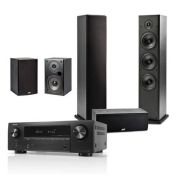 Комплект ДК DENON AVR-X580BT + Polk T Series 5.0 Set black
