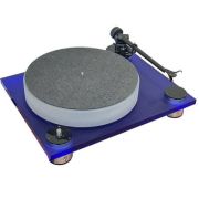 Проигрыватель Виниловых Дисков Scheu Analog Cello Maxi R202 Ortofon Super OM 10 satin blue acrylic