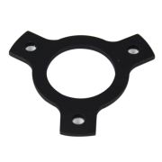 Шайба проставочная алюминиевая 2 мм с трёхточечным крепежом («ушастая»)