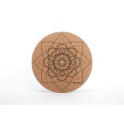 Мат из агломерированной пробки с рисунком GEO