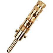 Разъем типа «Банан» DALI BANANAS/WOODEN BOX. GOLD/WOOD (4 шт/комплект)