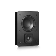 Встраиваемая акустическая система M&K Sound IW95. Металлический квадратный гриль под покраску. Цвет: Белый.