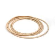 Акустический кабель Van den Hul The Wind Mk II Hybrid. В нарезку. Цвет: персиковый