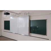 Рельсовая система PolyGlide Boards Slide МОНО-1 для ЖК/ИД 75/86/94; КР 230 (Р-маркер; Н-мел)