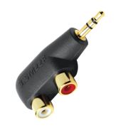 Переходник AudioQuest Hard Mini 3.5M - 2RCA-F