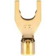 Коннекторы AudioQuest P10M/G Spade Gold (4)