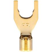 Коннекторы AudioQuest P10M/G Spade Gold (40)