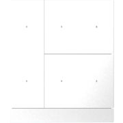 Сменные кнопки GVS KNX Waltz 6 Buttons Key + Pad, Plastic white