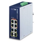 Коммутатор сетевой Planet Industrial 4-Port 1000T 802.3bt PoE + 2-Port 1000T + 2-Port 1000X SFP Gigabit Ethernet Switch