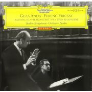BARTOK(FERENC FRICSAY,GEZA ANDA) · KLAVIERKONZERTE NR.1 RHAPSODIE FUR KLAVIER UND ORCH.NR.1 · LP