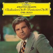 BRAHMS(EMIL GILELS) · 4 BALLADEN OP.10,7 FANTASIEN OP.116(1976,LTD) · LP