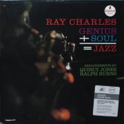 RAY CHARLES · GENIUS + SOUL = JAZZ (ACOUSTIC SOUNDS) · LP