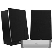 Комплект активная беспроводная полочная акустика + Stereo HubSystem Audio SA silverback 1 + Stereo Hub