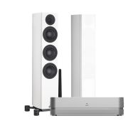 Комплект активная беспроводная напольная акустика + Stereo HubSystem Audio SA legend 40.2 silverback + Stereo Hub