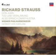 RICHARD STRAUSS, WIENER PHILHARMONIKER, HERBERT VON KARAJAN - DON JUAN, TOD UND VERKLARUNG, ALSO SPRACH ZARATUSTRA
